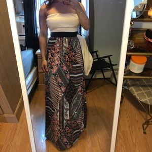 Fluorescent maxi dress